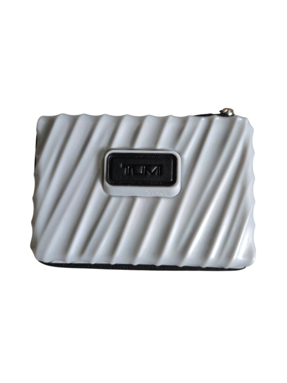 TUMI Delta Amenity Travel Bag Hard Shell Toiletry Kit Case only Gray 7"x5"x2.5"
